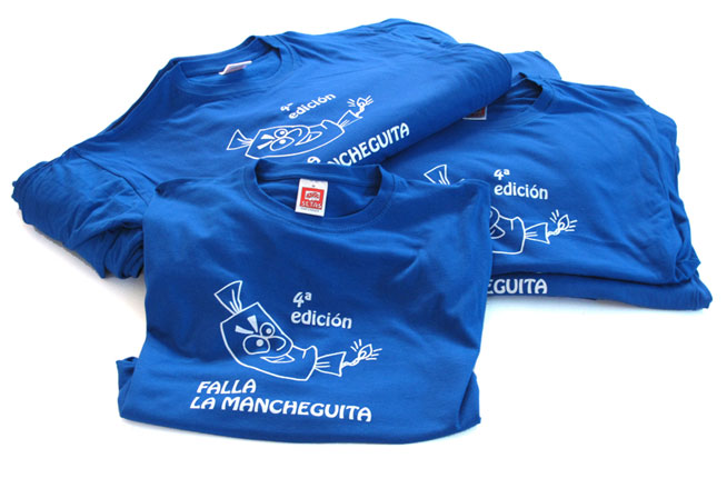 Camisetas Falla La Mancheguita - Valencia Serigrafía
