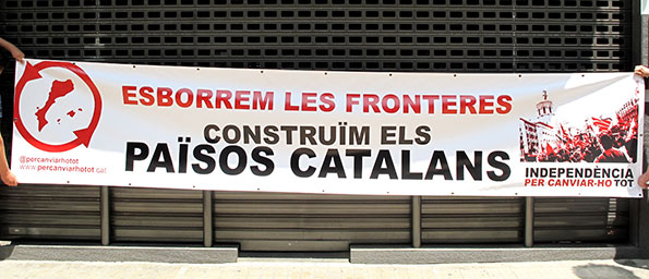 Pancarta Per Canviar Ho Tot - Valencia Serigrafia