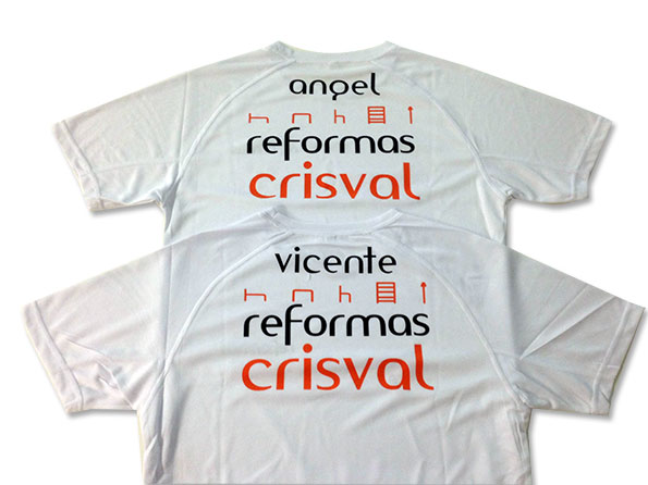 camisetas tecnicas reformas crisval - serigrafia valencia