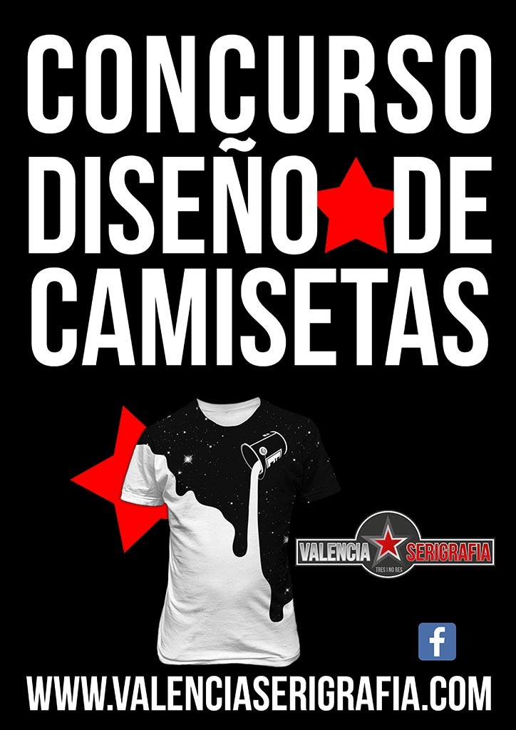Concurso diseño Social de camisetas 2016 | Serigrafía camisetas y chapas en Valencia